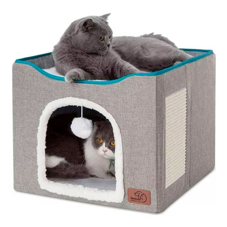 Cama Casa Iglu Para Mascotas Gato Y Perro Pequeño-0