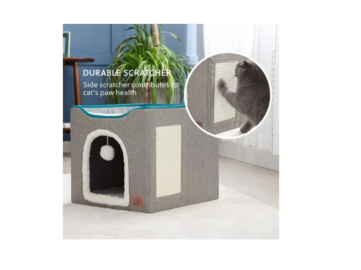 Cama Casa Iglu Para Mascotas Gato Y Perro Pequeño-1