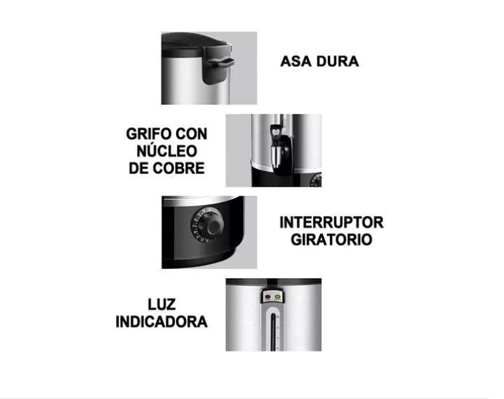 Hervidor Calentador De Agua Eléctrico De 10.5 Litros Termo-3