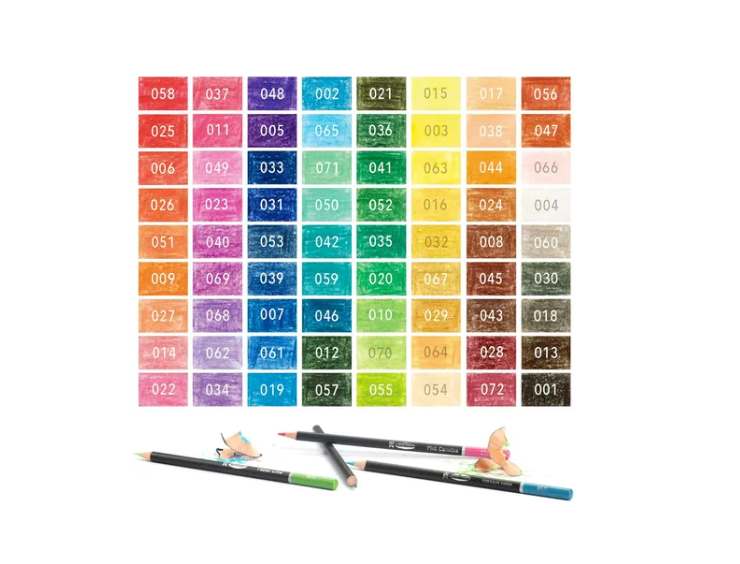 Juego 72 Lapices De Colores Arte Dibujo Color Vibrante-3