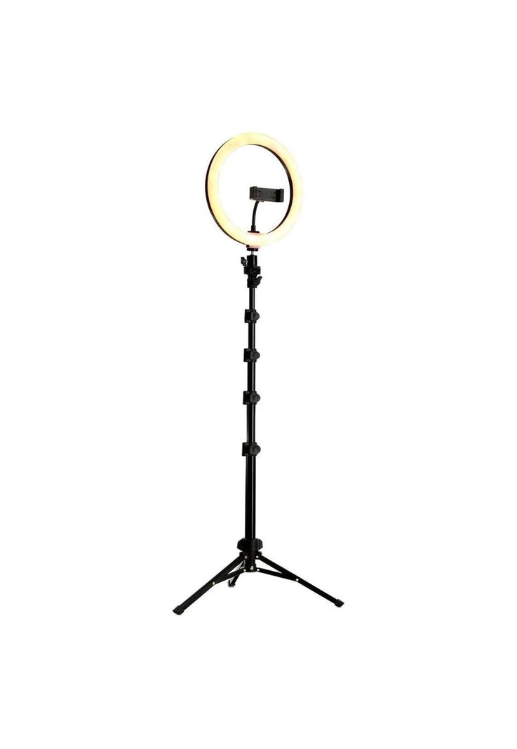 Kit de Luz Anillo Mackie 10 para Streamers (3 Colores+Atril+Ctrl Remoto) MRING-10-0