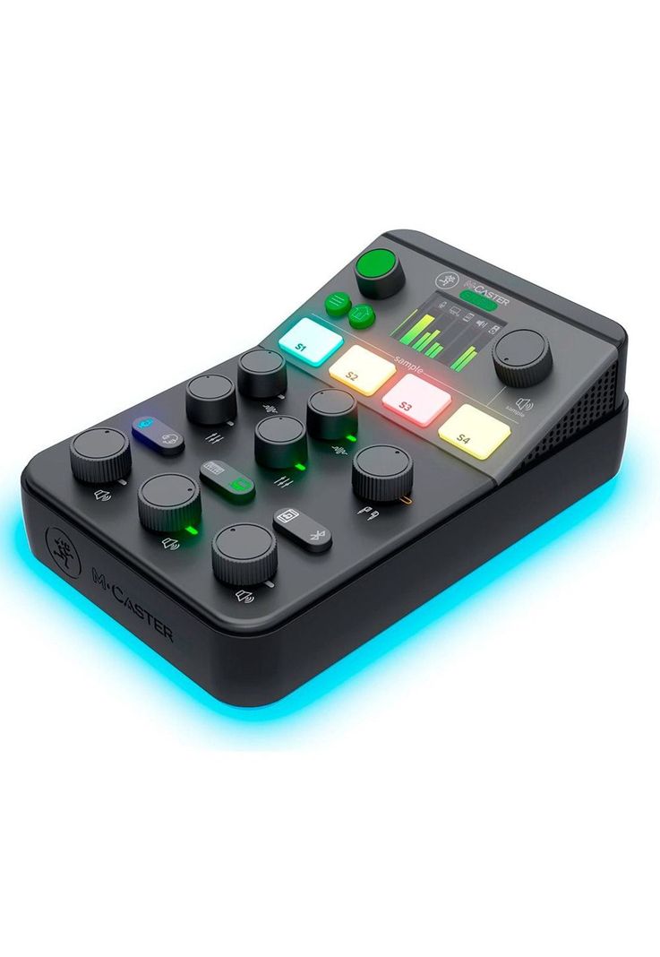 Mixer Mackie Compacta Usb para Podcast M Caster Studio Live MCASTERSTUDIO-1