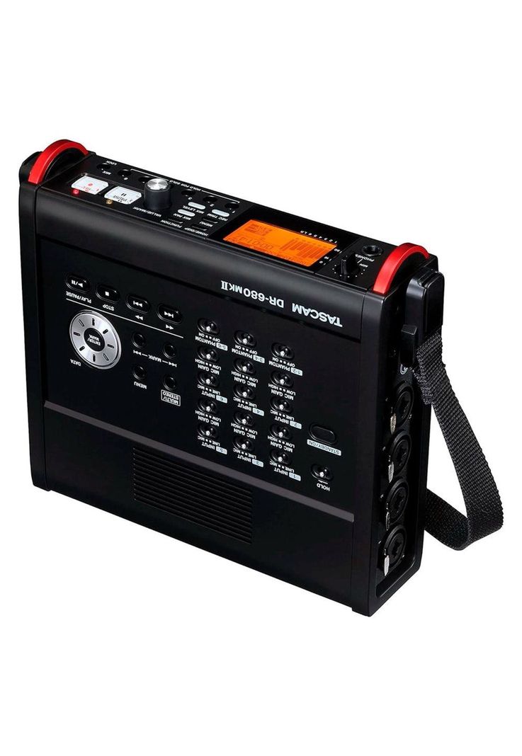 Grabador Audio Digital Tascam Portatil Multipista 24Bit/192Khz 8 Canales (In:4Xlr) DR-680MK2-3