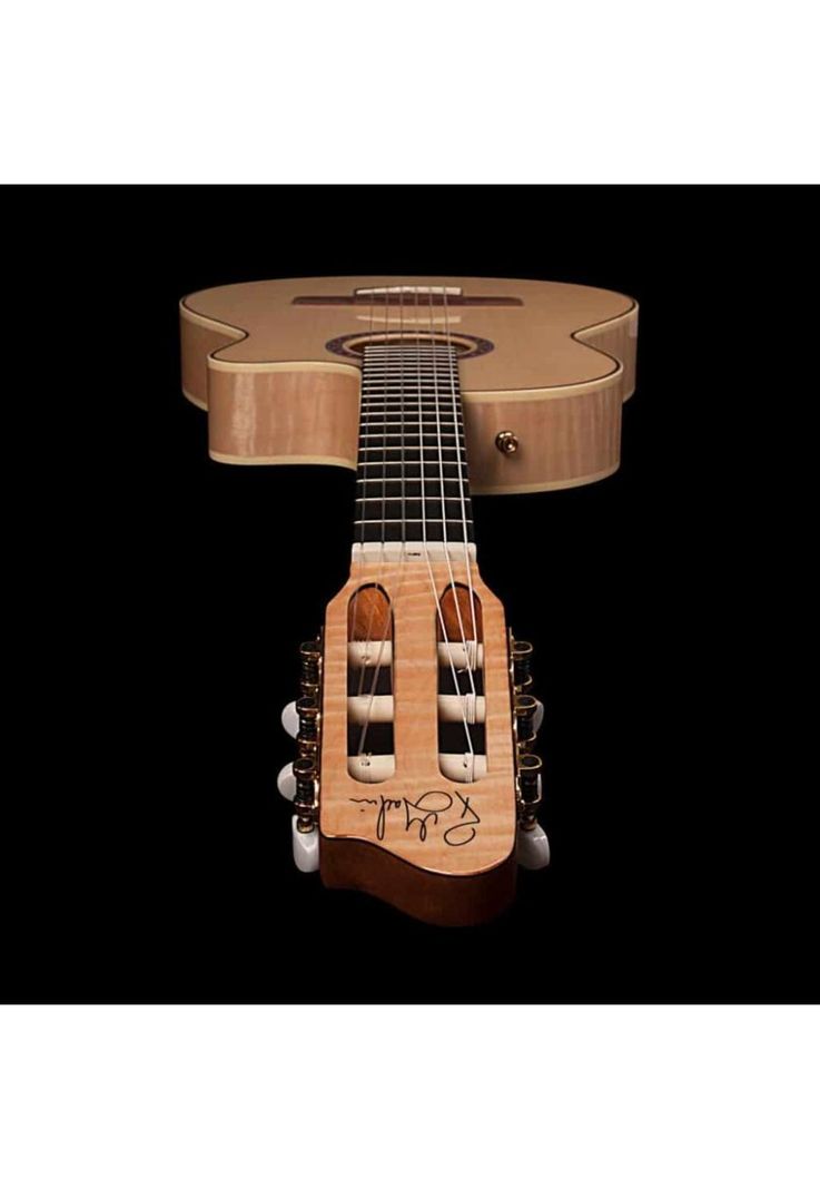 Guitarra ElectroAcústica Godin Guitars Cuerdas Nylon Arena Flame Maple Cw Dual Source Eq 049592-3
