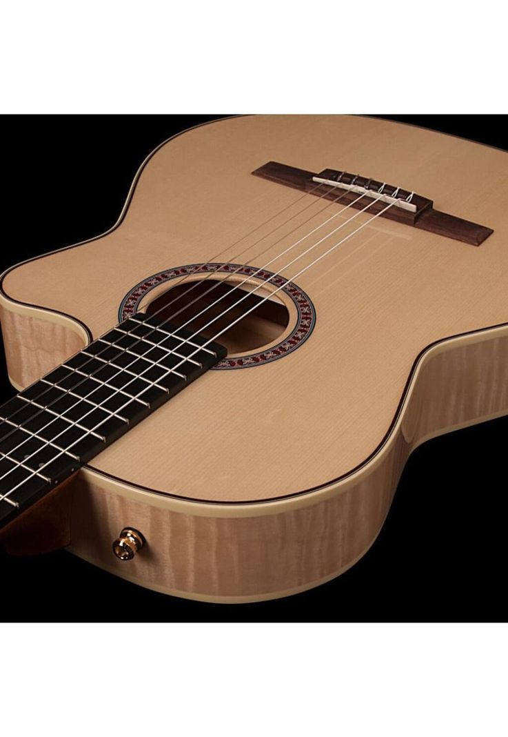 Guitarra ElectroAcústica Godin Guitars Cuerdas Nylon Arena Flame Maple Cw Dual Source Eq 049592-5