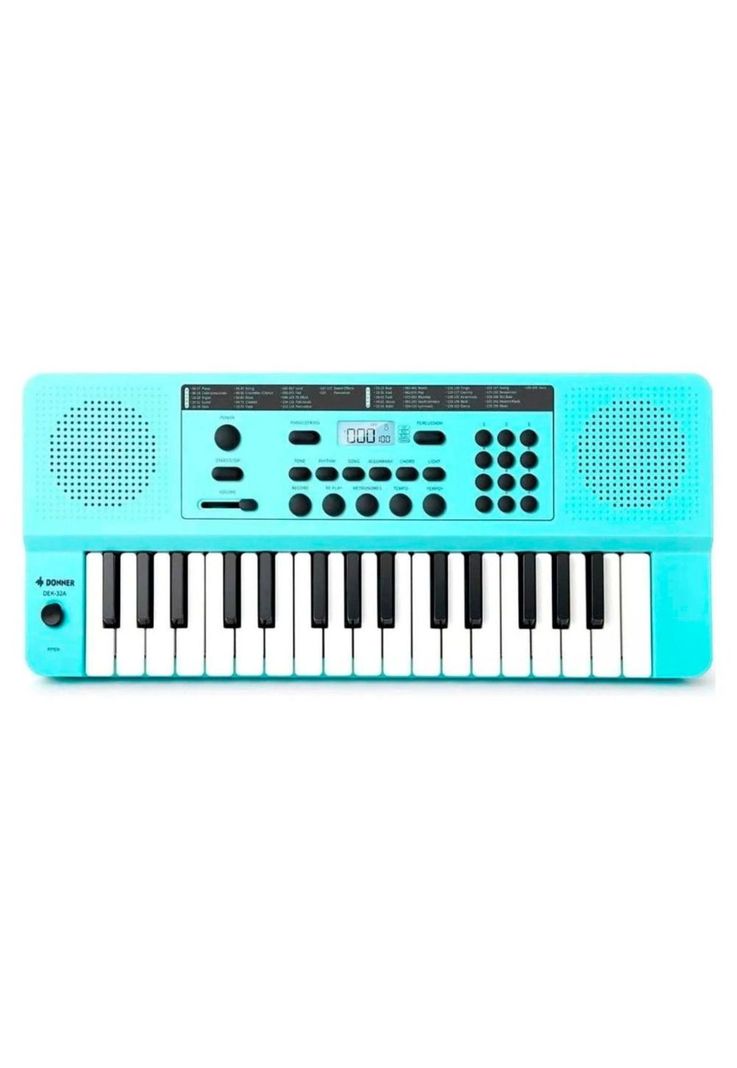 Teclado 32 Miniteclas Cyan Dek-32A Donner-0