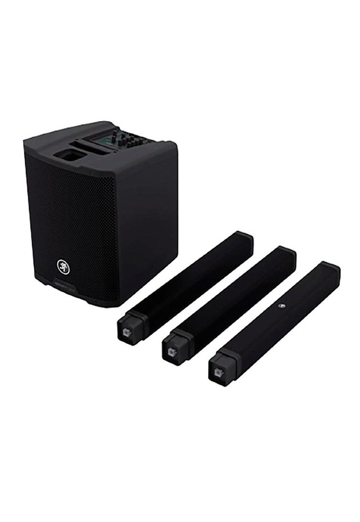 Sistema Pa Columna Mackie Srm 1300W (6 Drivers X 2 + 1 Sub 10+ Mezclador Digital 6 Ch) SRM-FLEX-3
