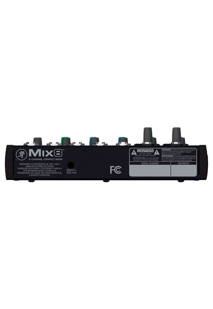 Mixer Mackie Analogico 8 Canales MIX8-2