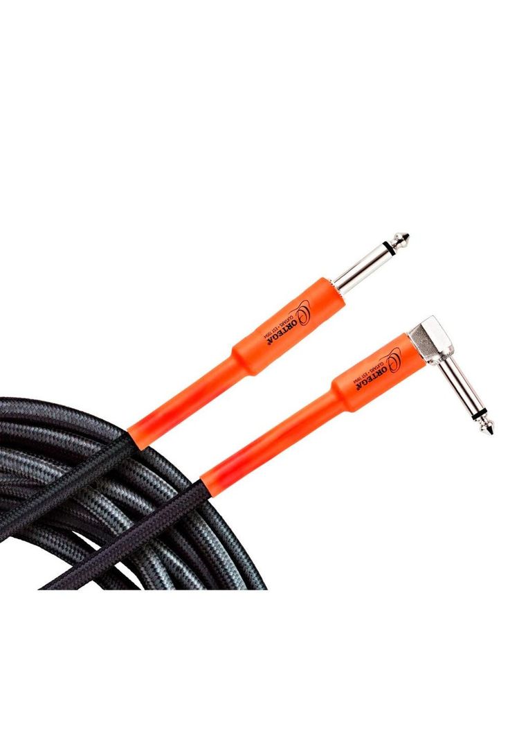 Cable Instrumento Ortega 6M (1 Recto / 1 angulo En L) OECI-20-0