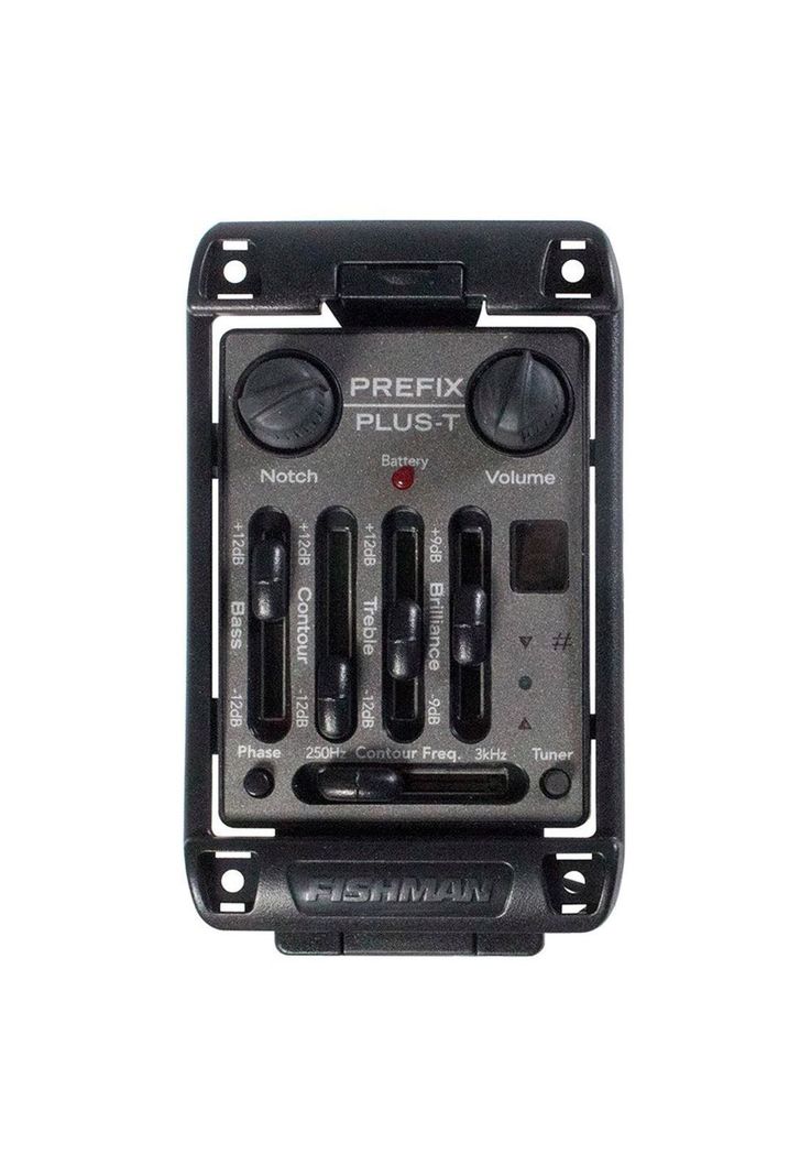 Capsula Guitarra +Preamp Fishman Prefix Plus Para Instrumentos Acusticos PRO-MAN-PT4-1