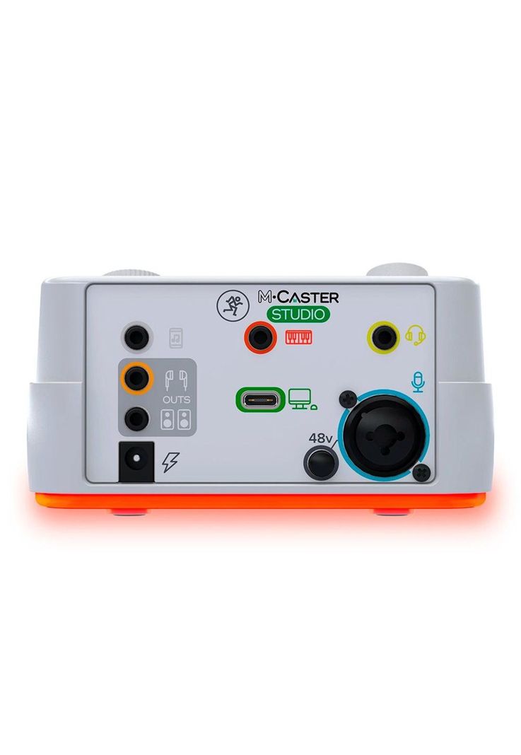 Mixer Mackie Compacta Usb para Podcast M Caster Studio Live White MCASTERSTUDIOWH-2