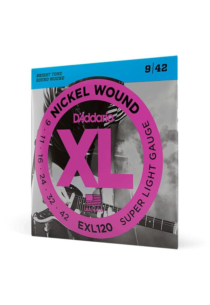 Cuerdas Guitarra Eléctrica Daddario Xl (.009.042) EXL120-0