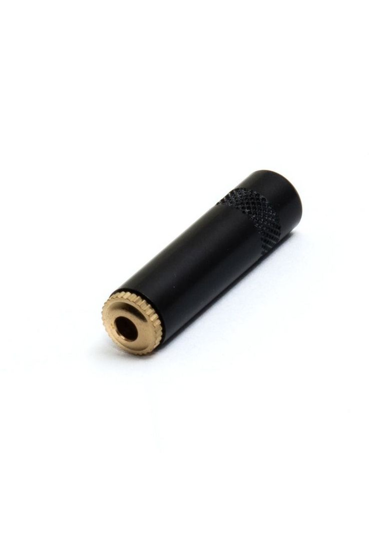 Conector Just 3,5Mm Stereo - Hembra Just J/Minijs-F-B Quik Lok Negro
