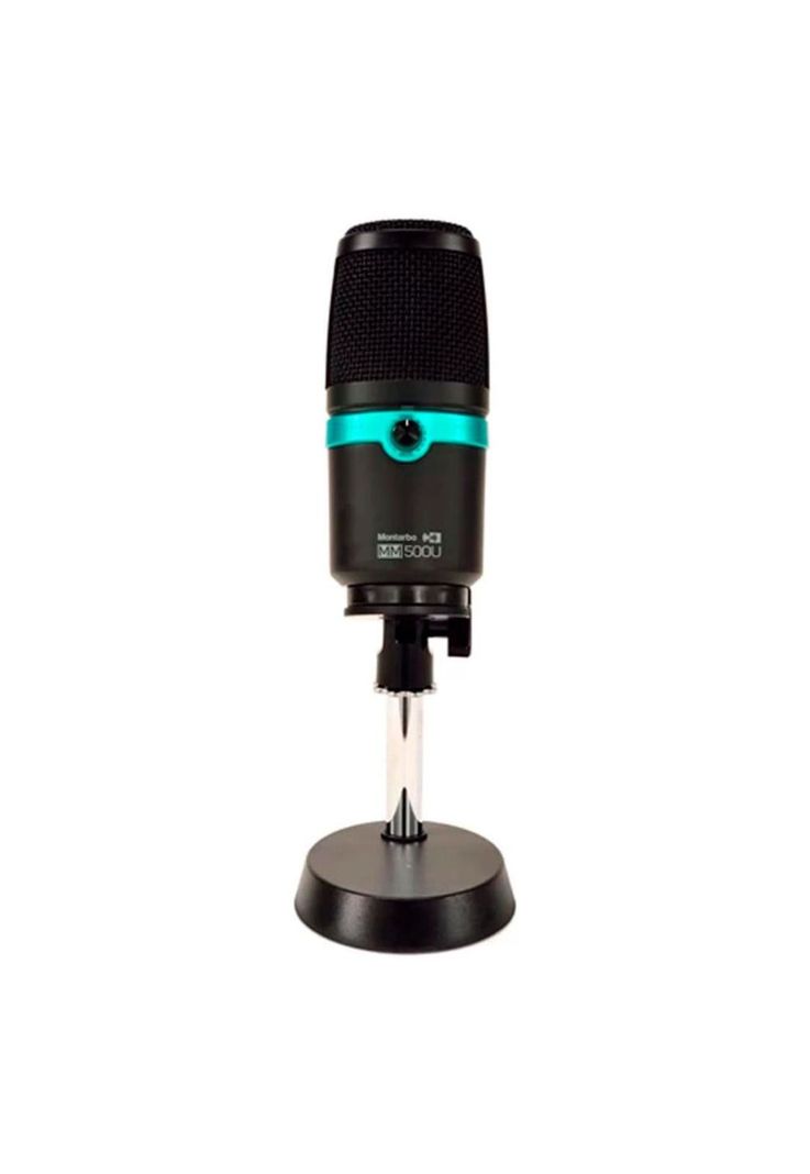 Microfono De Condensador Mm500U Usb Montarbo-0