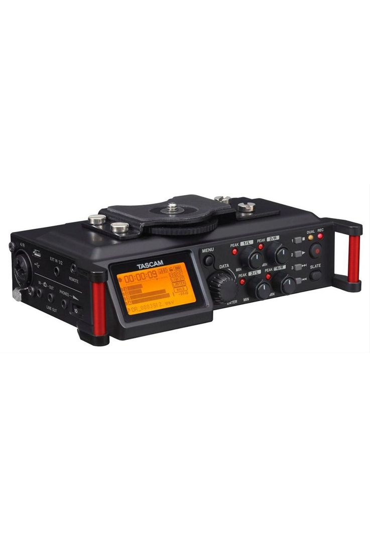 Grabador Audio Digital Tascam Portatil para Dslr 4 Canales (In:4Xlr) DR-70D-0