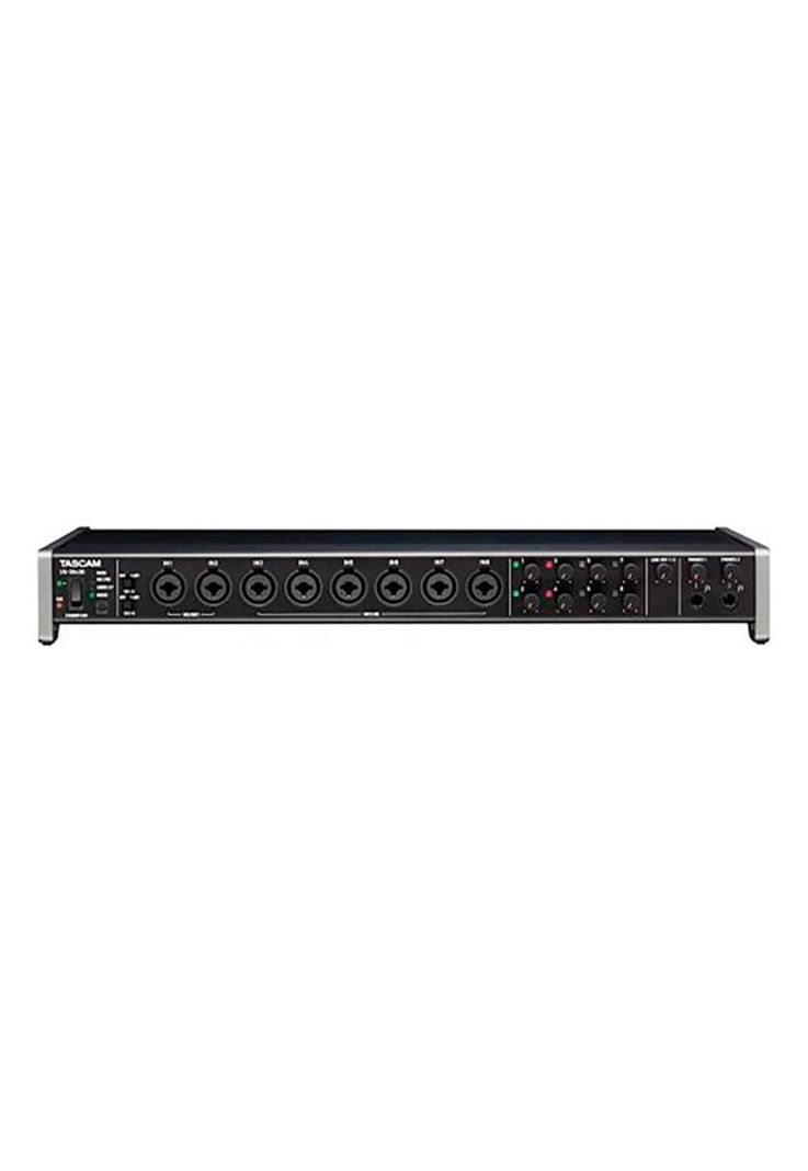 Interfaz de Audio Tascam Usb 24Bit/192Khz 20 Canales (In:8Xlr/Trs+2Ts+Midi, Out:10Trs+Midi) US-20X20-2