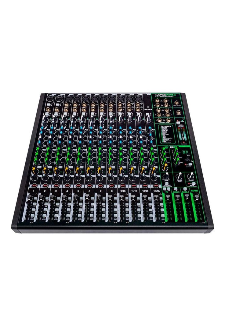 Mixer Mackie Analogico 16 Canales Usb C/Fx PROFX16V3-0