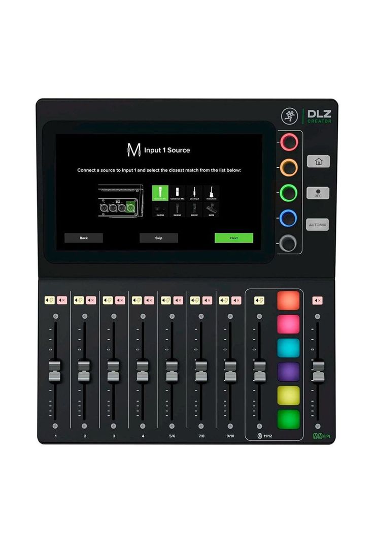 Mixer Mackie PodcastStreaming Dlz Creator DLZ Creator-1