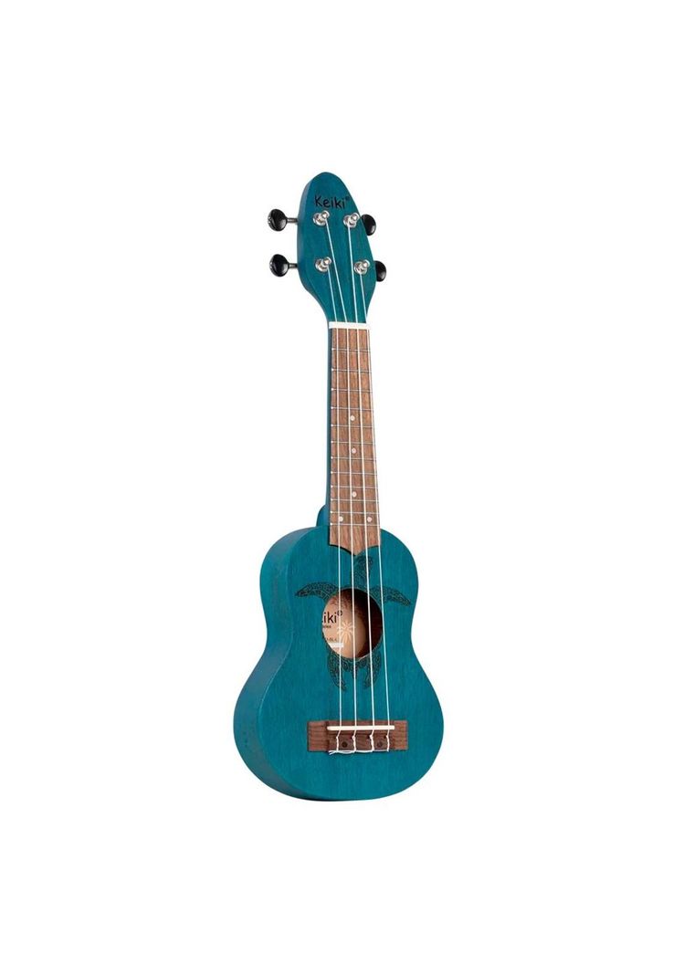 Ukelele Sopranino Keiki By Ortega Diseño Tortuga (Azul) K1-BL-0