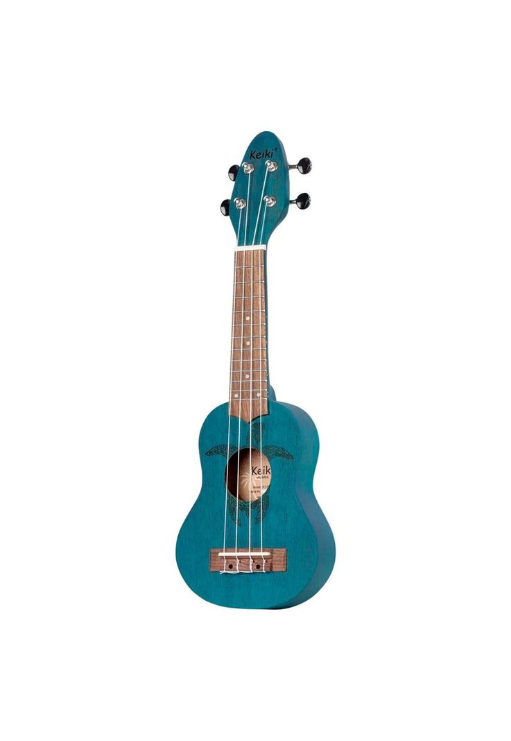 Ukelele Sopranino Keiki By Ortega Diseño Tortuga (Azul) K1-BL-3