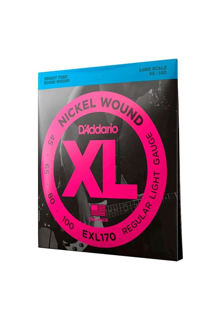 Cuerdas Bajo Eléctrico Daddario Xl (.45.100) EXL170-0