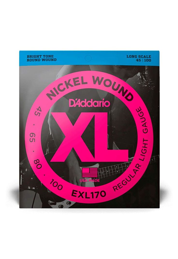 Cuerdas Bajo Eléctrico Daddario Xl (.45.100) EXL170-2