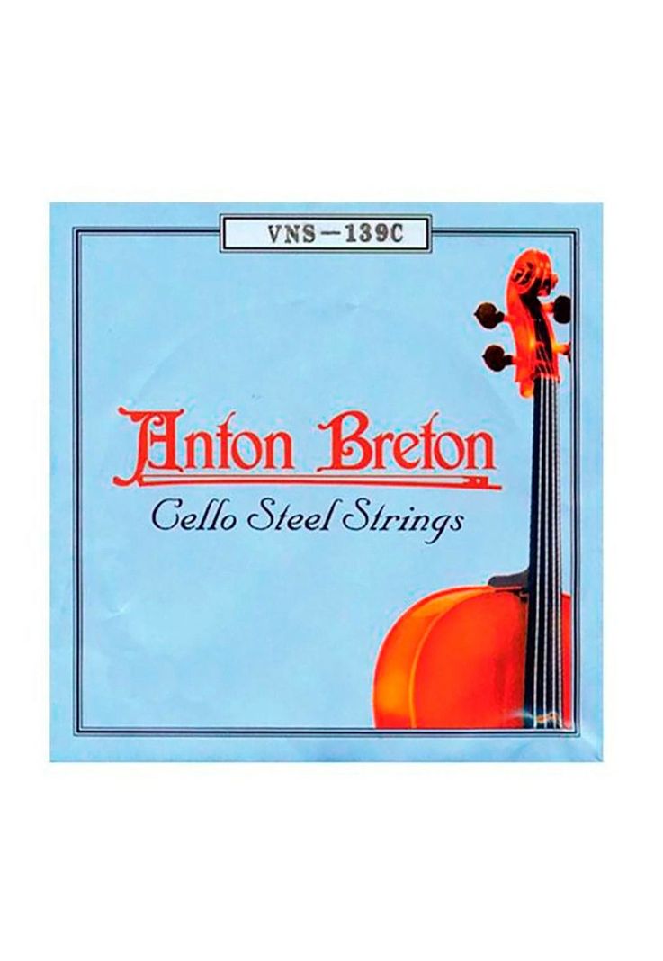 Cuerdas Violin Anton Breton 1/2 Principiante VNS-139 Plata