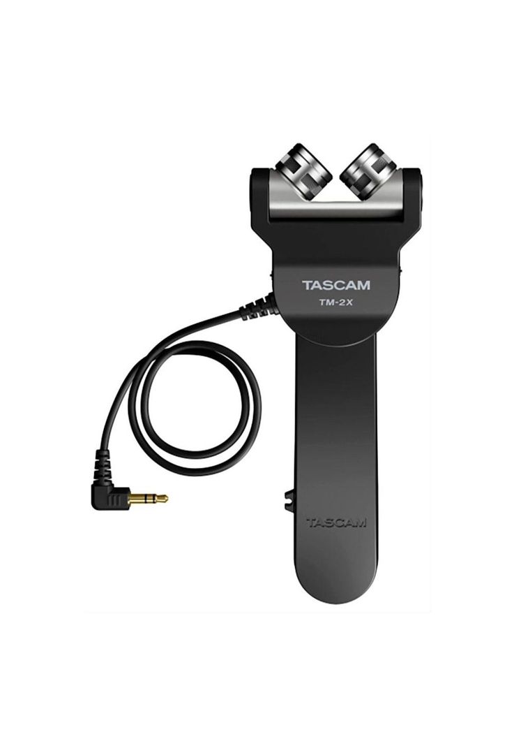 Microfono Stereo Tascam Para Camaras Condensador En Configuracion XY TM-2X-3