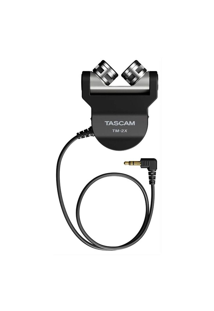 Microfono Stereo Tascam Para Camaras Condensador En Configuracion XY TM-2X-4