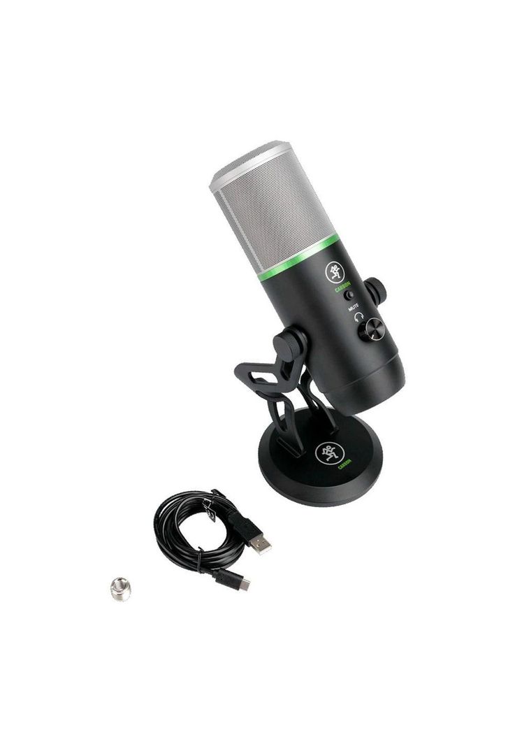 Microfono Condensador Mackie Usb C/Soporte CARBON-2