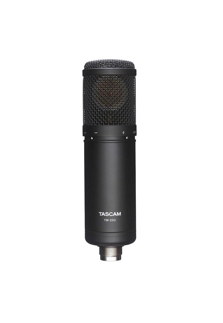 Microfono Condensador Tascam De Estudio (Diafragma Grande) TM-280-0