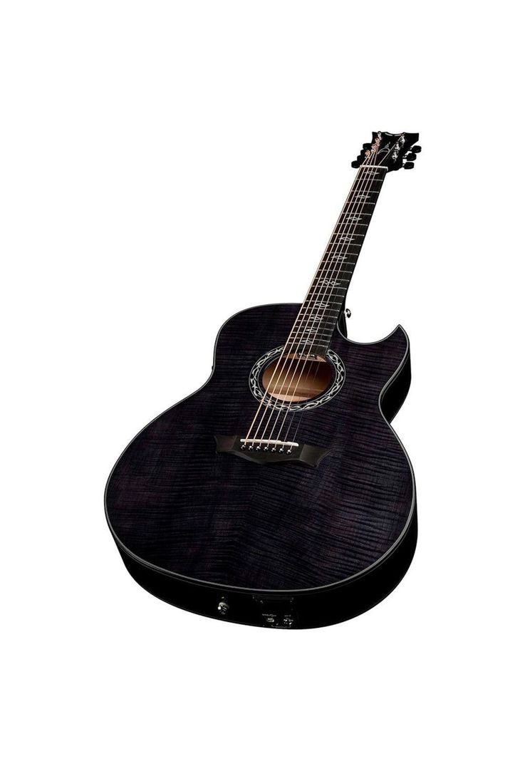Guitarra ElectroAcústica Dean 7 Cuerdas +Usb Exhibition Ultra EXULTRA7 FM TBK-1