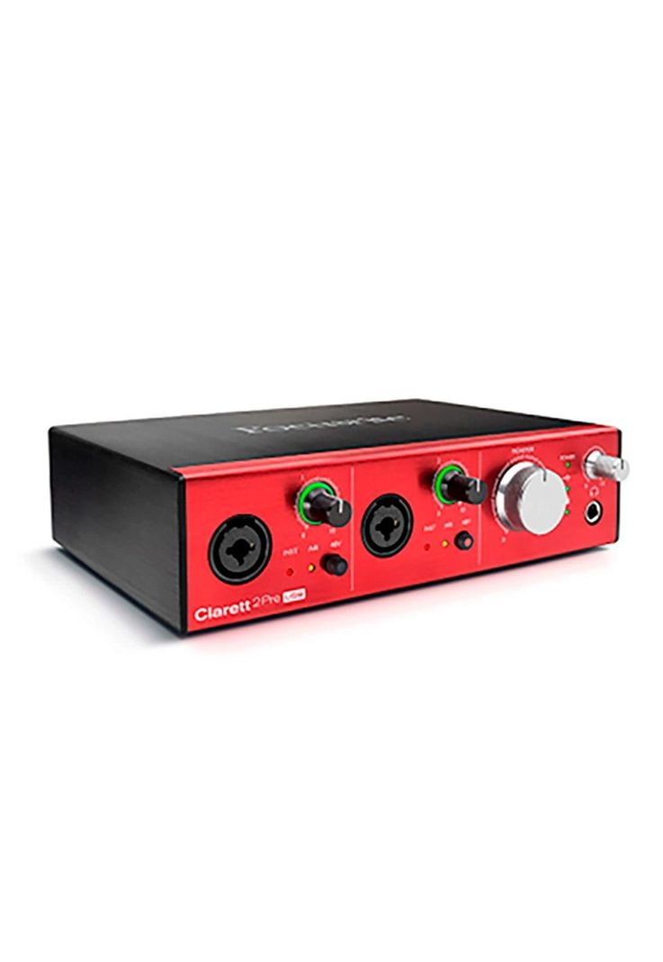 Interfaz De Audio Focusrite Usb 10 Entradas Y 4 Salidas Clarett CLARETT 2 PRE USB-0