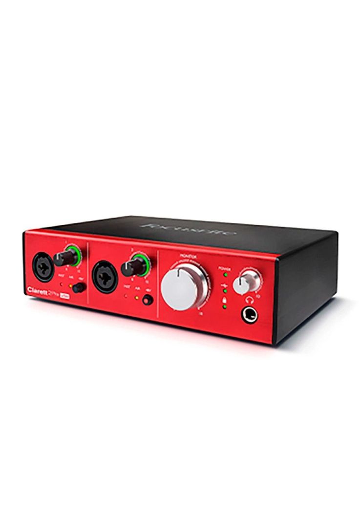 Interfaz De Audio Focusrite Usb 10 Entradas Y 4 Salidas Clarett CLARETT 2 PRE USB-1
