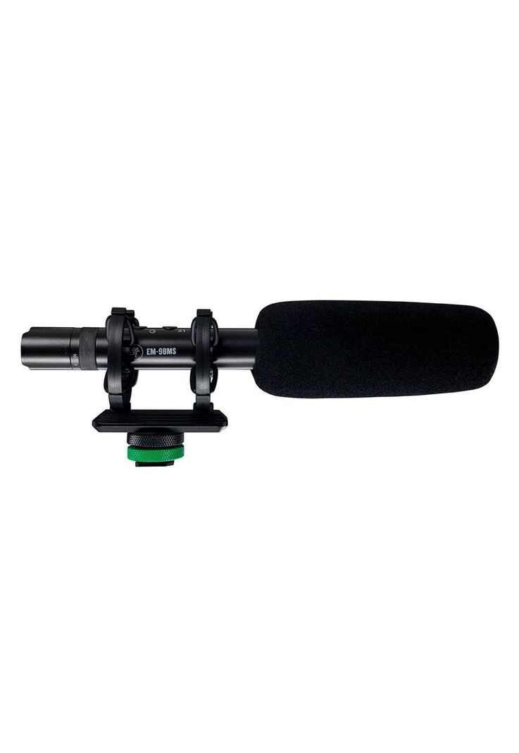 Microfono Condesador Mackie Shotgun P/Camaras Dslr EM-98MS-3