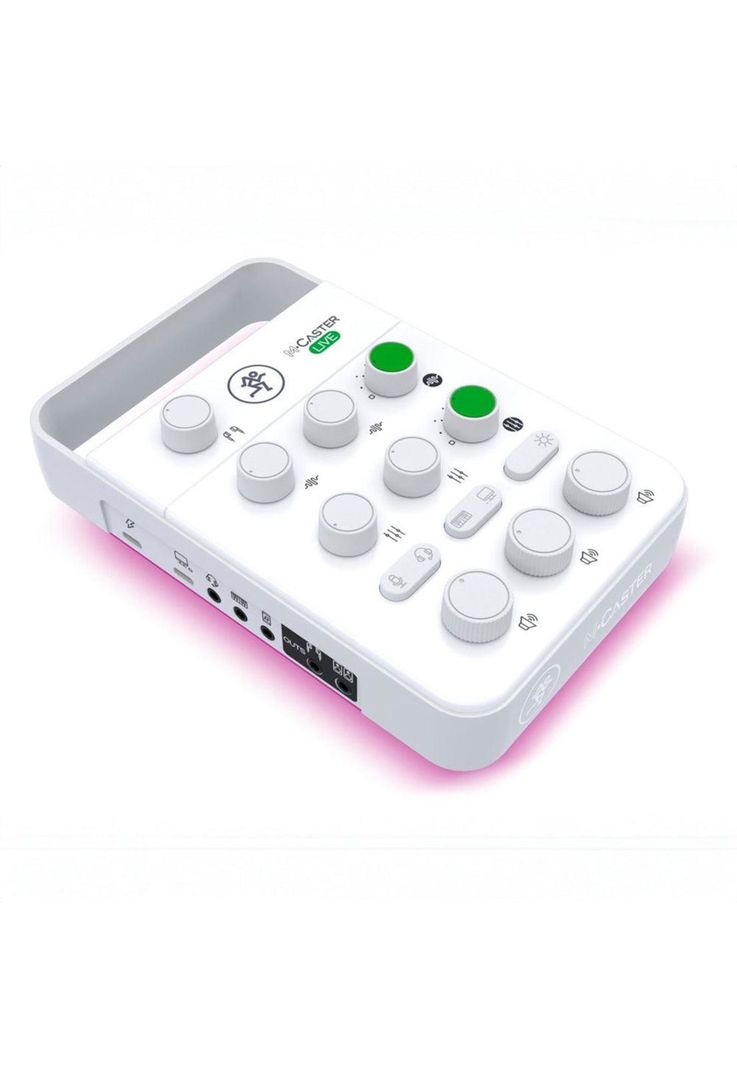 Mixer Mackie Compacta Usb para Podcast M Caster Live White M Caster Live (White)-1