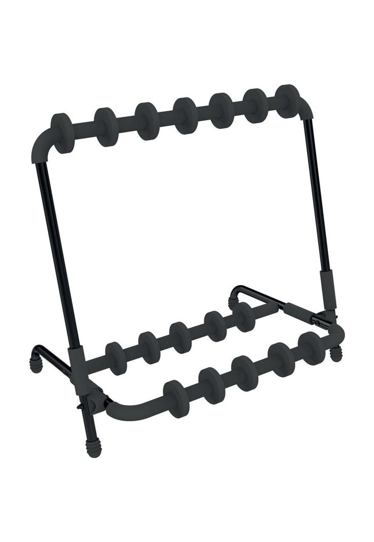 Atril Para Guitarra/Bajo Plegable (6 Guitarras) Gs350Bb Quik Lok-0