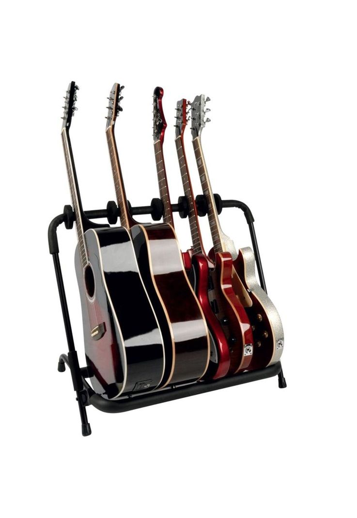 Atril Para Guitarra/Bajo Plegable (6 Guitarras) Gs350Bb Quik Lok-3