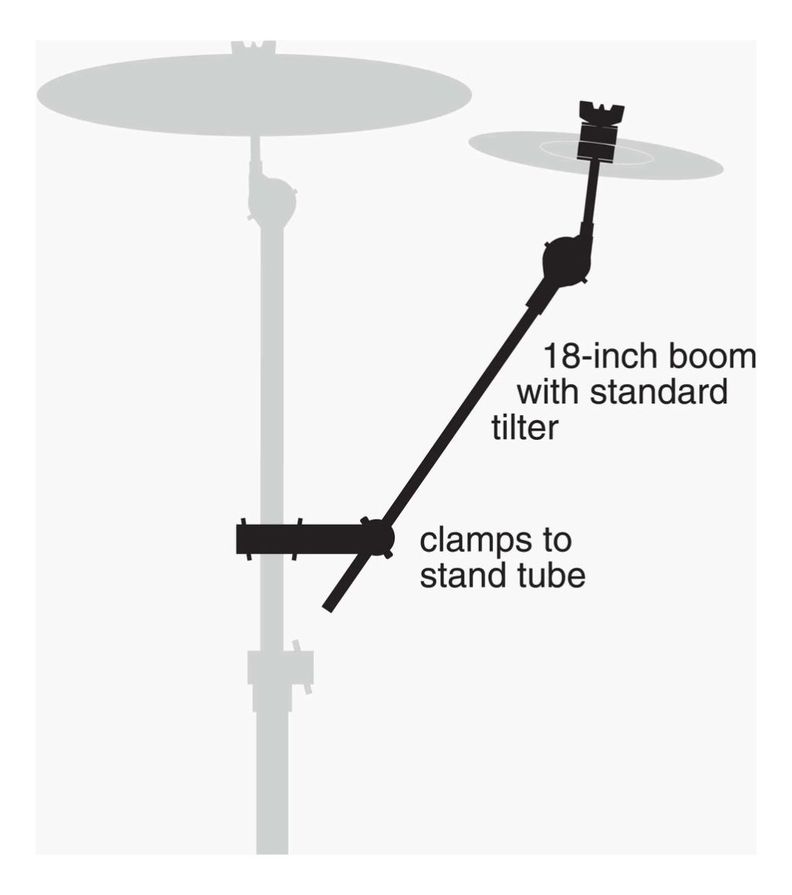 Brazo De Extensión Para Platillo 18 Con Clamp Sc-Gca-1