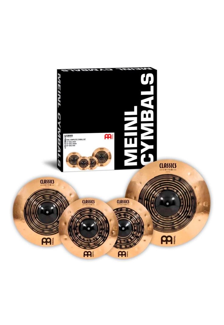 Pack Platillos Meinl Cymbals Classic Custom (Dual) Complete Set (14H, 16C, 20R) CCDU141620-0