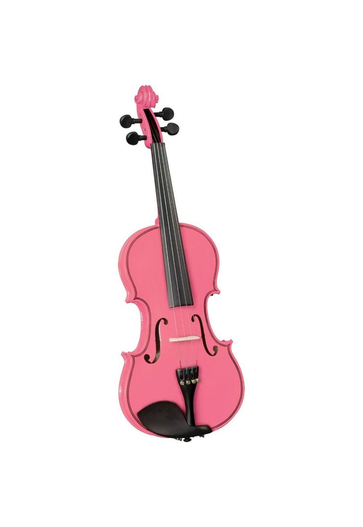 Violín Outfit 1/4 Color:Rosa Hv-100Pk 1/4 Cervini-0