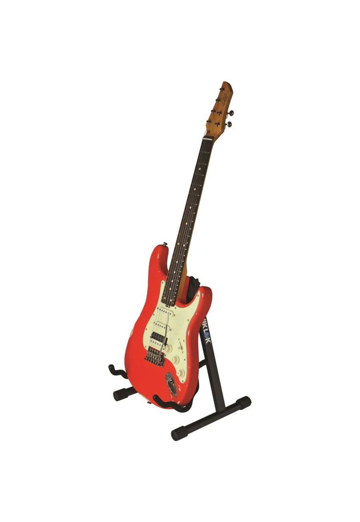 Atril Para Guitarra/Bajo Plegable (Marco A) Color:Negro Gs438 Quik Lok-1