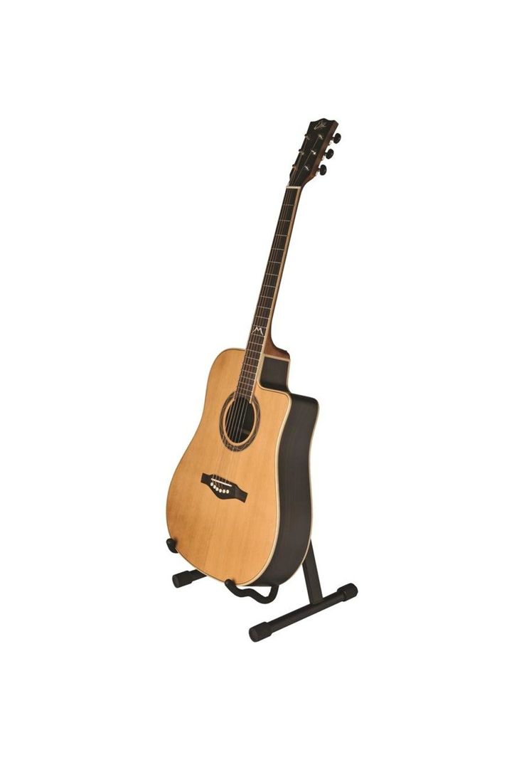Atril Para Guitarra/Bajo Plegable (Marco A) Color:Negro Gs438 Quik Lok-2