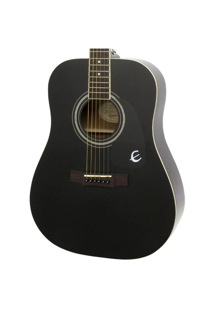 Guitarra Acustica Ebony Ea10Ebch1 Epiphone-1