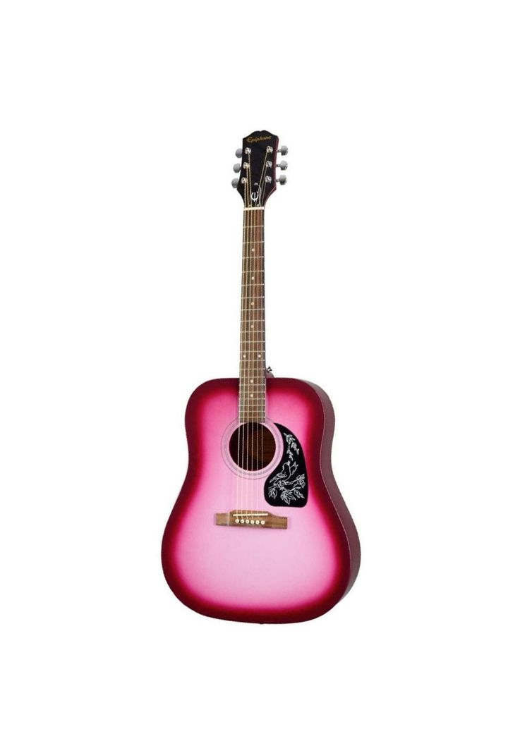 Guitarra Acustica Hot Pink Eastarhppch1 Epiphone