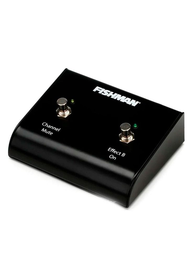 Footswitch Fishman Doble Para Amplificadores Loudbox ACC-LBX-FSW Negro