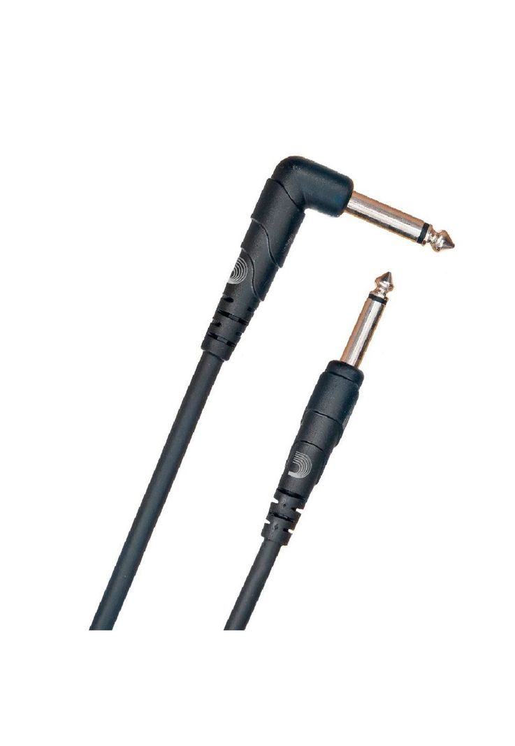 Cable Instrumento Planet Waves 1/4 6,10M Classic Series (Plugs: Recto/En L) PW-CGTRA-20-0