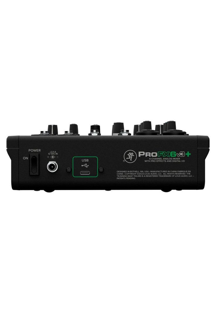 Mixer Analógico 6 Canales- Usb C/Fx+Bt+Loopback Profx6V3+-4