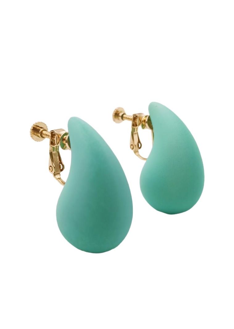 Aros Gota Celeste Earcuff Sin Perforacion Drop -0