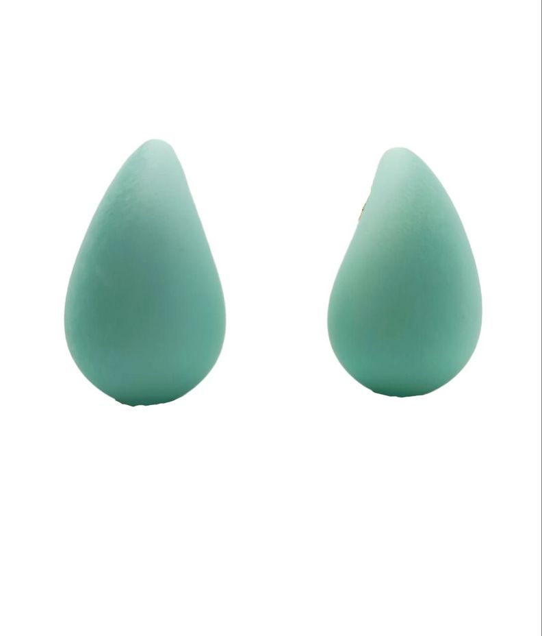 Aros Gota Celeste Earcuff Sin Perforacion Drop -5